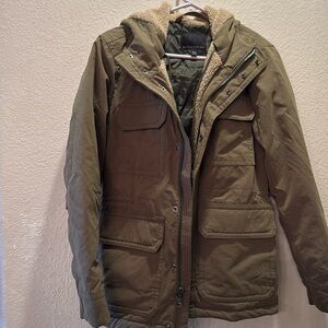 Banana Republic navy blue field jacket, water, resistant (small)